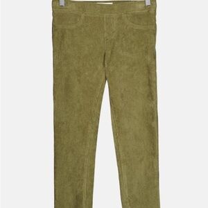 Levi's Olive Corduroy girls pull-on leggings